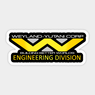 weyland engineers Sticker